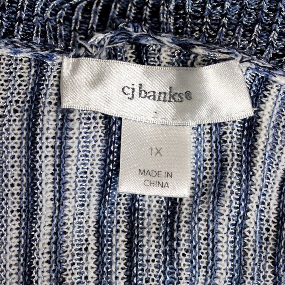C.J. Banks Open Front Cardigan Size 1X - Picture 6 of 7